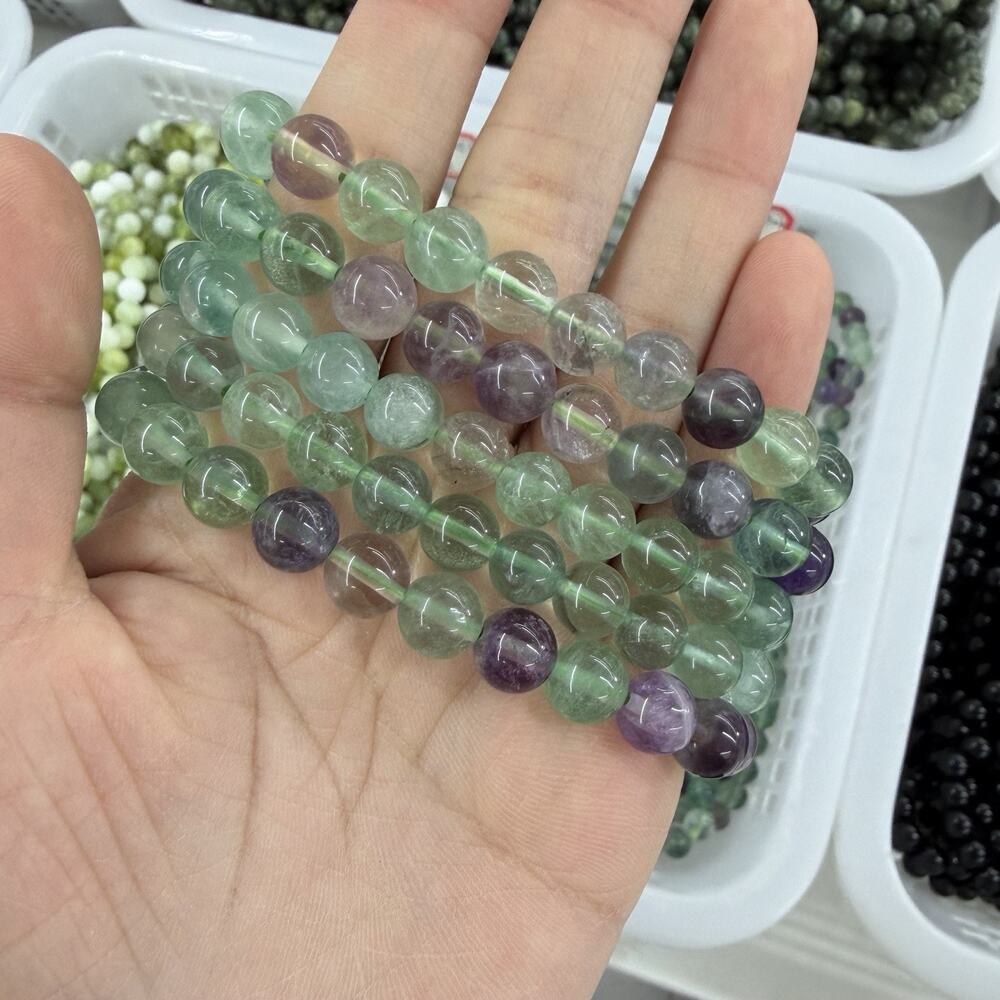 8MM Fluorite Bracelet